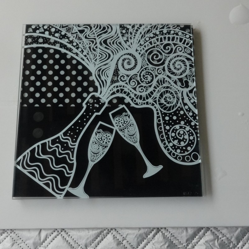 Silk Screen Tempered Glass