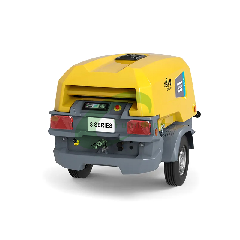 Atlas Copco Easy to Use Xas78 5 to 7bar 350cfm Portable Diesel Tow Behind Air Compressor From China