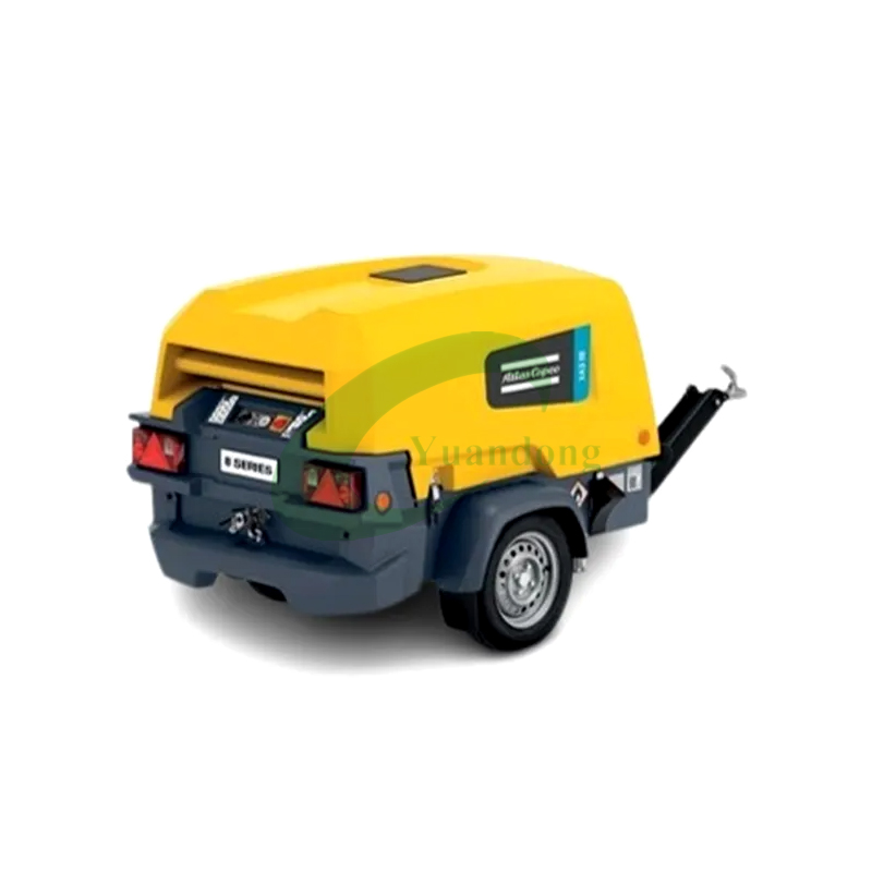 Atlas Copco Easy to Use Xas78 5 to 7bar 350cfm Portable Diesel Tow Behind Air Compressor From China