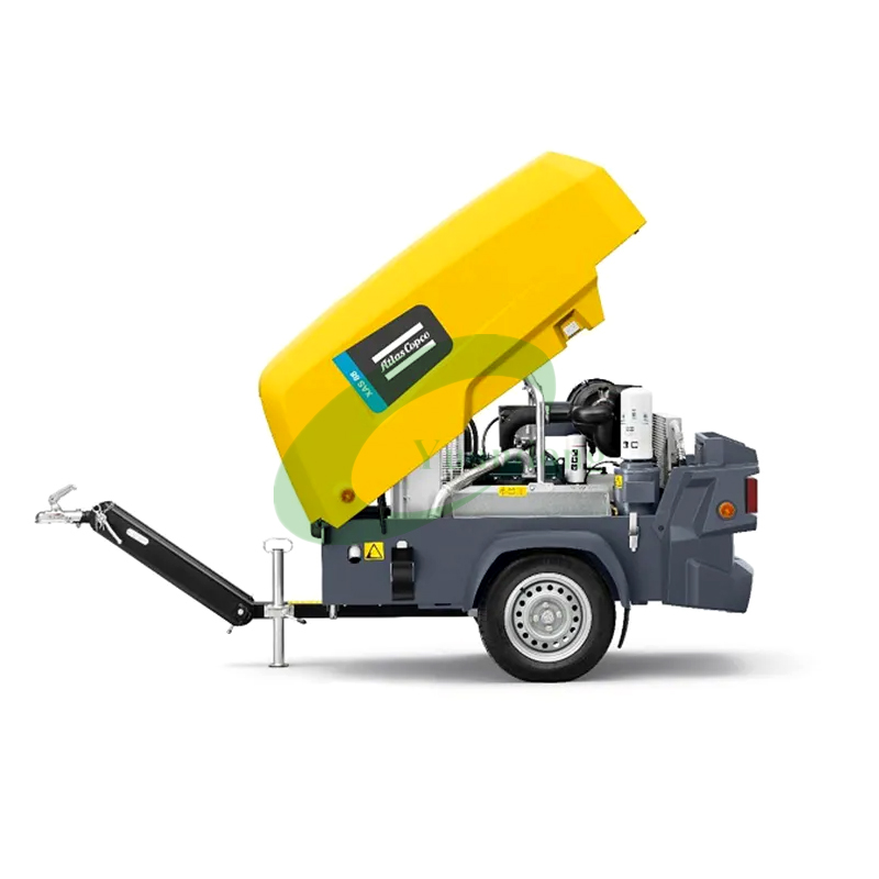 Atlas Copco  Xahs88 Xahs186portable Compressor Screw Mobile Air Compressor