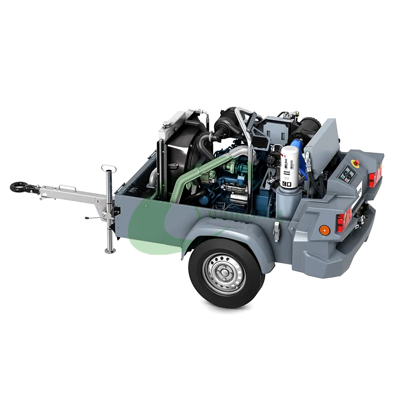 Atlas Copco  Xahs88 Xahs186portable Compressor Screw Mobile Air Compressor