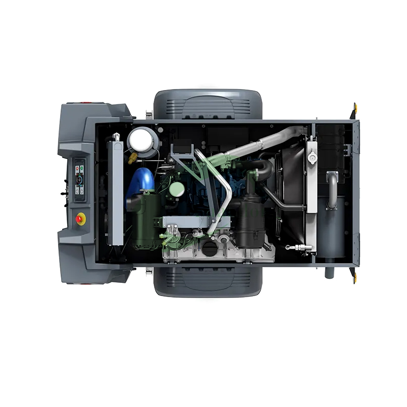 Atlas Copco  Xahs88 Xahs186portable Compressor Screw Mobile Air Compressor