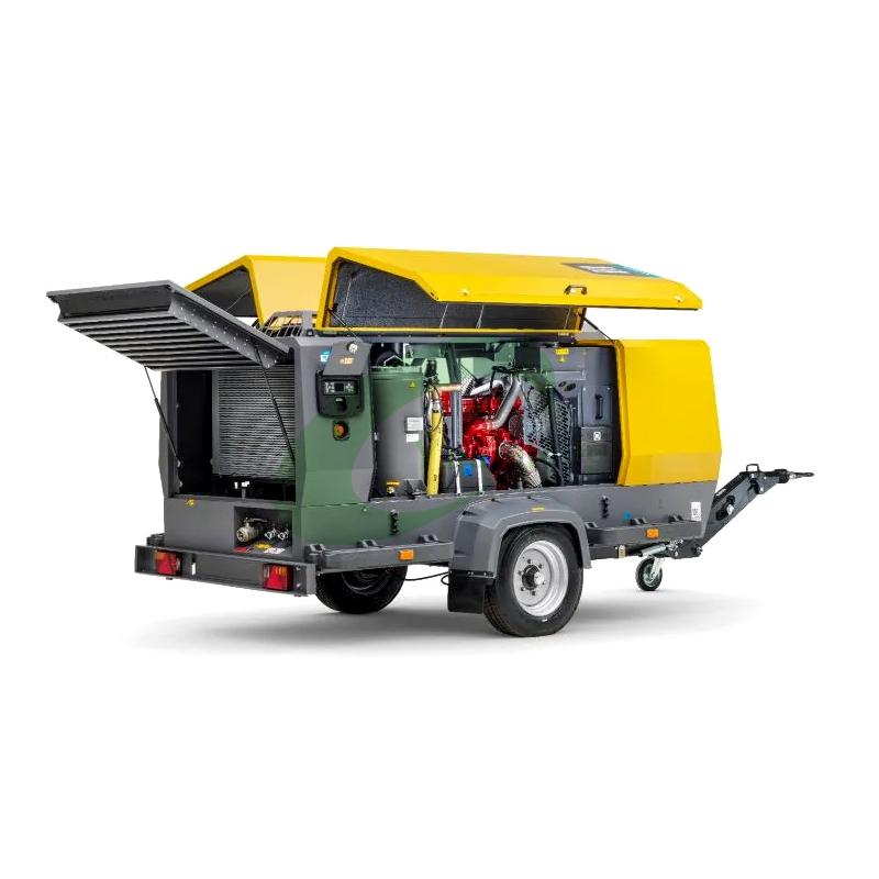 Atlas Copco Xahs 750 Mobile Diesel Air Compressor Medium-Pressure Screw Compressor