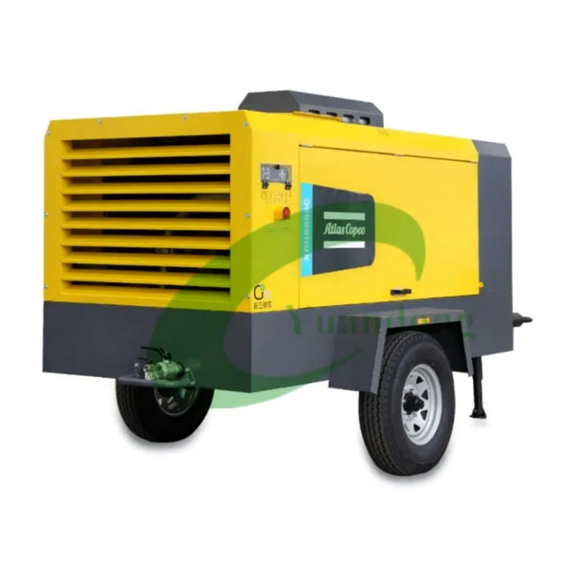 Atlas Copco Xas400 Towable Diesel Air Compressor 410cfm for Blast Hole Drilling
