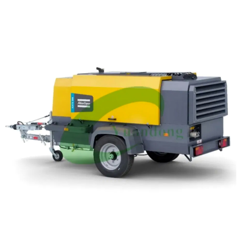 Atlas Copco Xas400 Towable Diesel Air Compressor 410cfm for Blast Hole Drilling