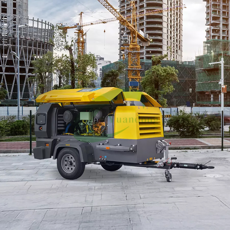 Original Atlas Copco Xavs 650 Portable Diesel Air Compressor Mobile Screw Compressor for Sale