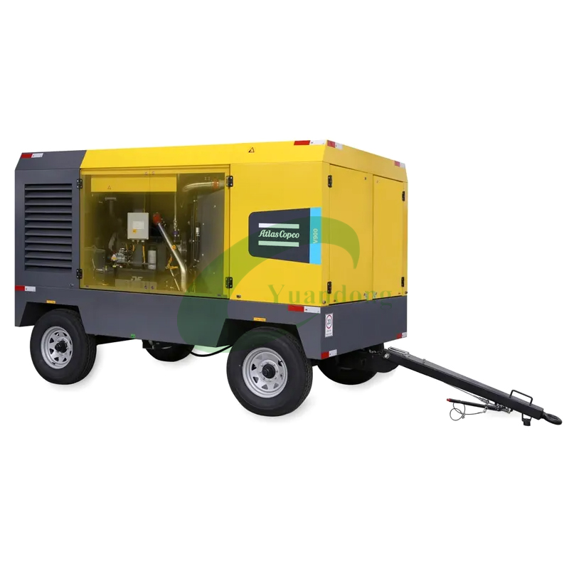 Hot Sale Good Quality New Atlas Copco V900 Air Compressor for Drilling
