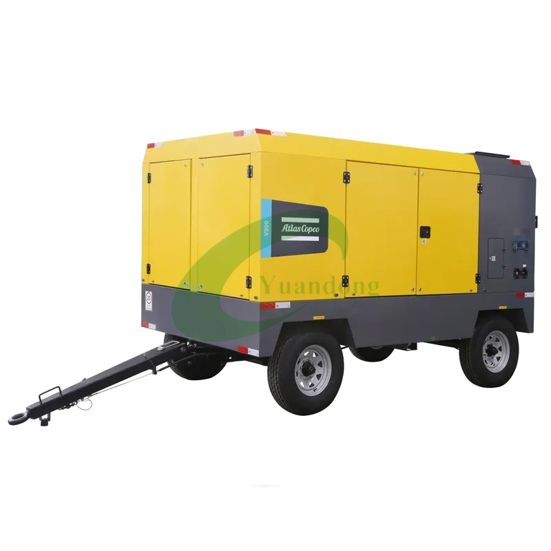 Hot Sale Good Quality New Atlas Copco V900 Air Compressor for Drilling