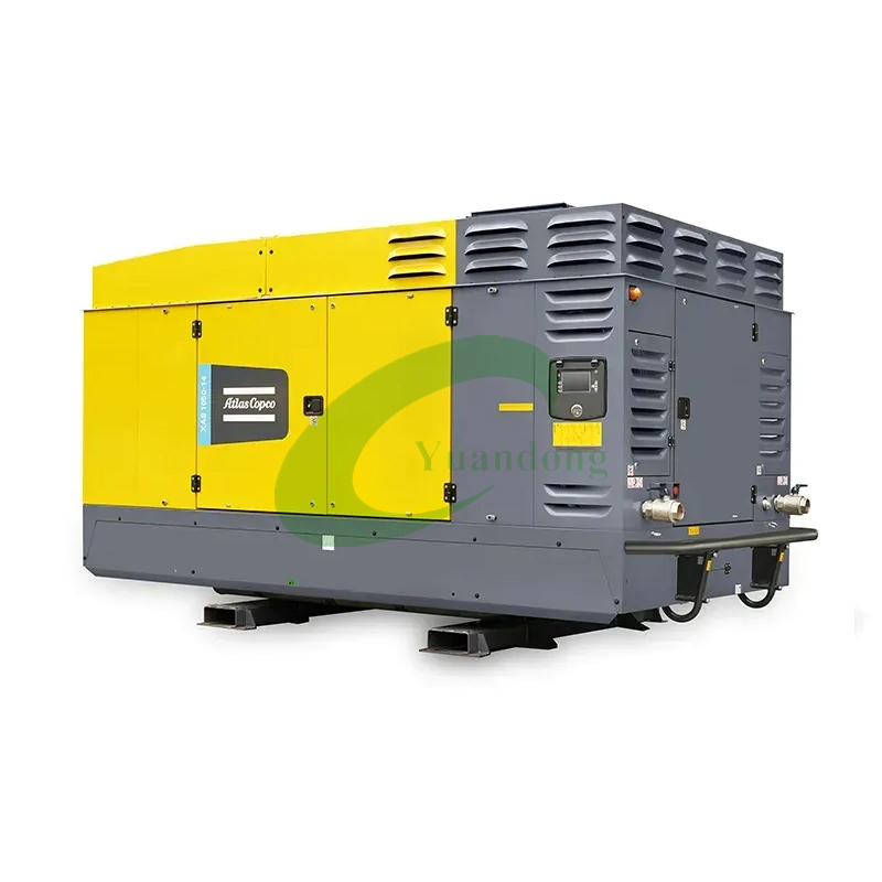 Atlas Copco V1200 High Pressure Diesel Air Compressor for Drilling Applications