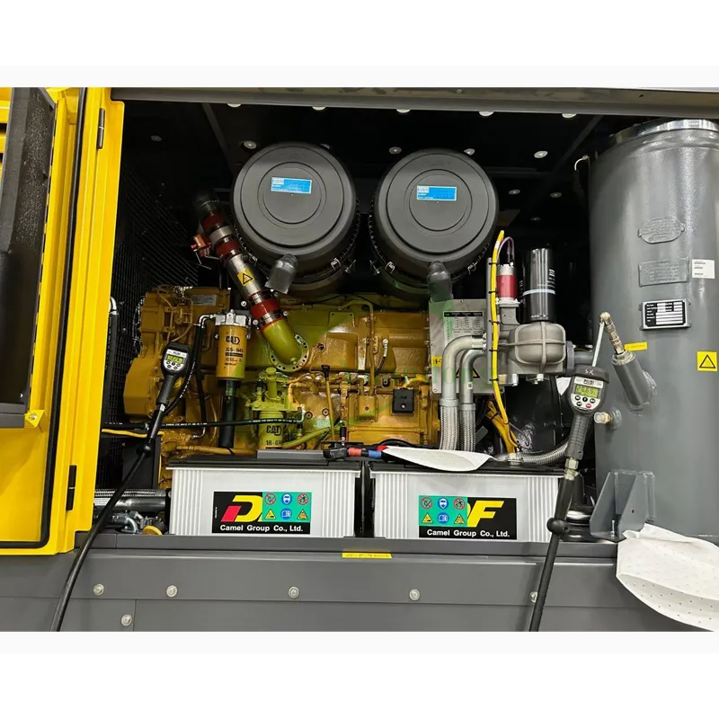 Atlas Copco V1200 High Pressure Diesel Air Compressor for Drilling Applications