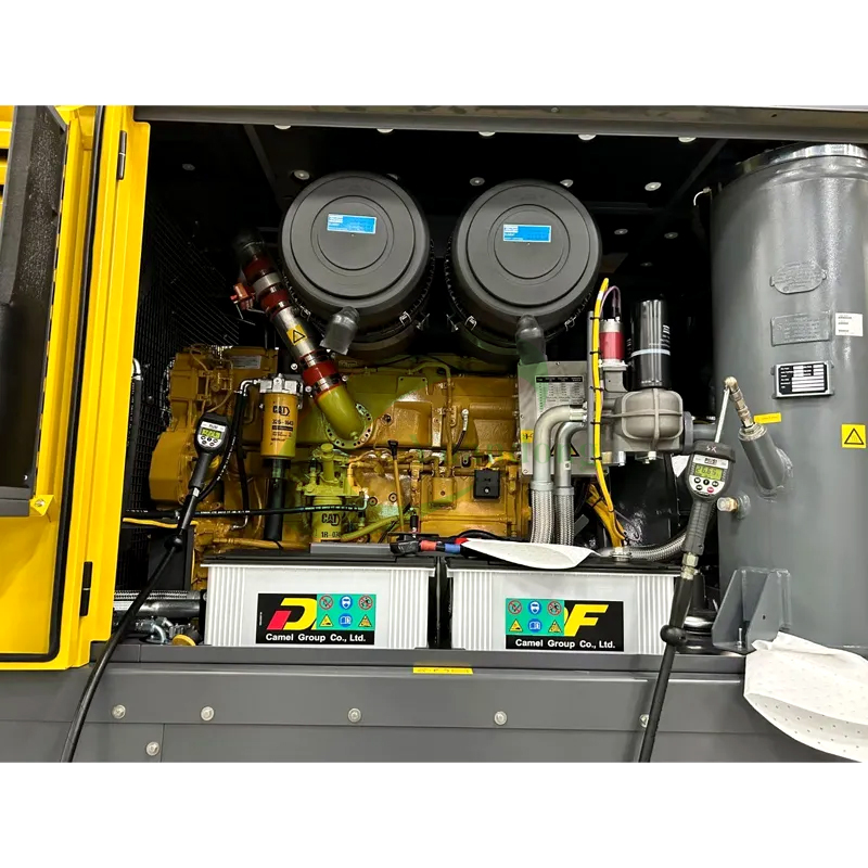 Atlas Copco X1300 Skid Mounted High Pressure Diesel Air Compressor 217-435 Psi