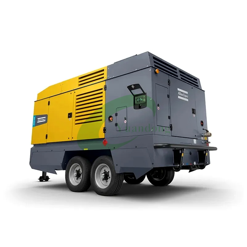 Atlas Copco Xats 1200 Cfm Diesel Screw Air Compressor for Foundation Piling