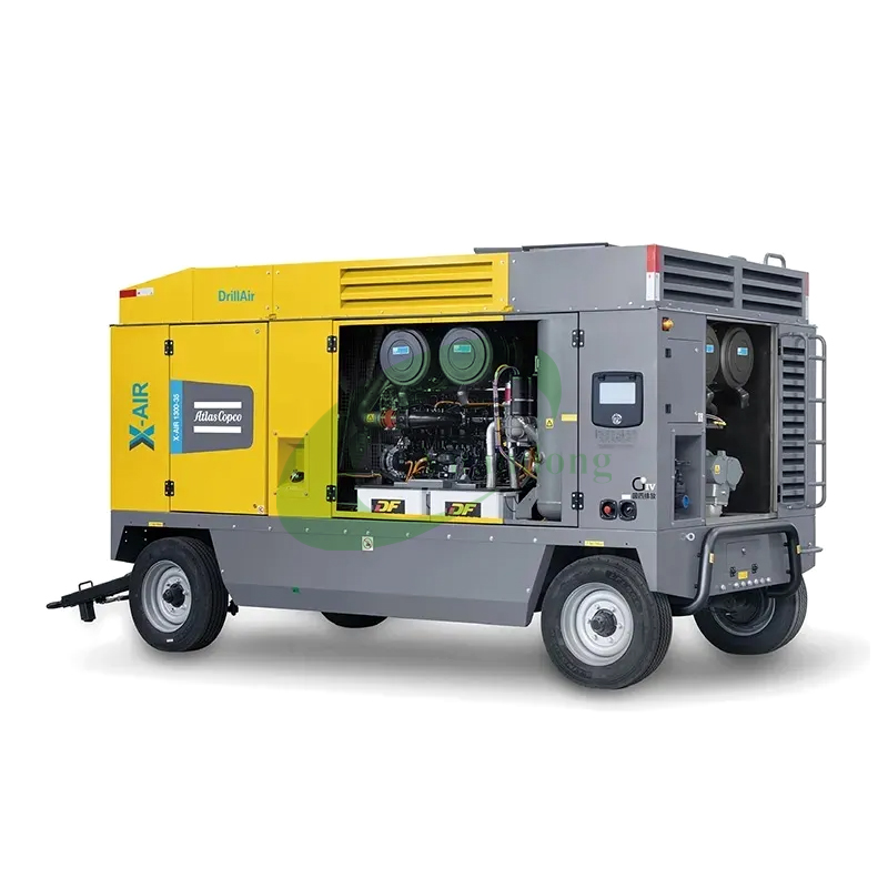 Atlas Copco Xavs 1000 Portable Diesel Screw Air Compressor 901-1021 Cfm Heavy-Duty Low Noise