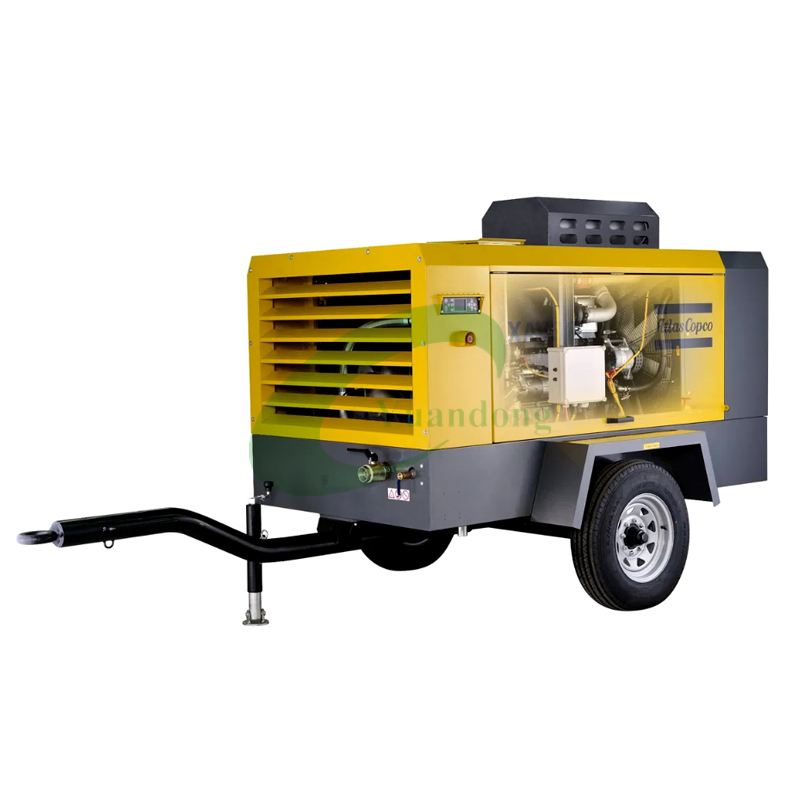 Atlas Copco Xavs236c Portable Diesel Screw Air Compressor 14bar 500cfm for Drilling