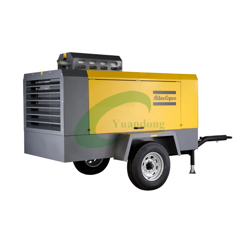 Atlas Copco Xavs236c Portable Diesel Screw Air Compressor 14bar 500cfm for Drilling