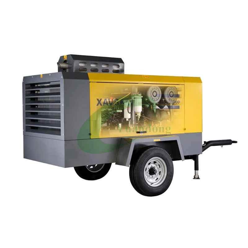 Atlas Copco Xavs236c Portable Diesel Screw Air Compressor 14bar 500cfm for Drilling