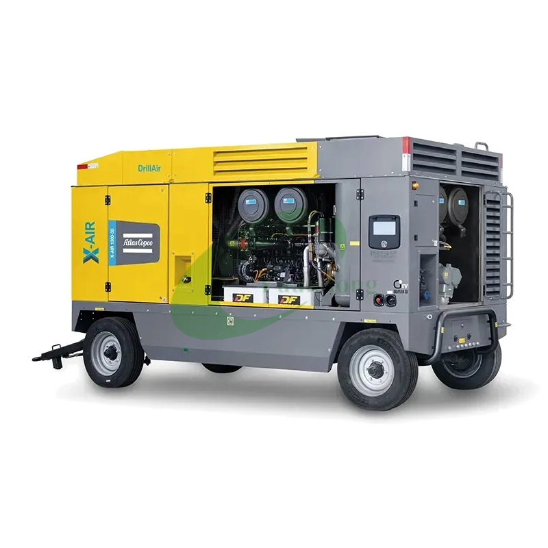 Atlas Copco Y1300 High Pressure Diesel Air Compressor 33-38.9 M³/Min for Drilling Applications