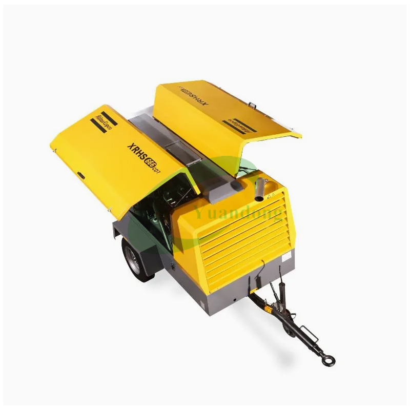 Atlas Copco Xrhs 317 CD7 Powered High Pressure Air Compressor 20 Bar for Water Well Drilling