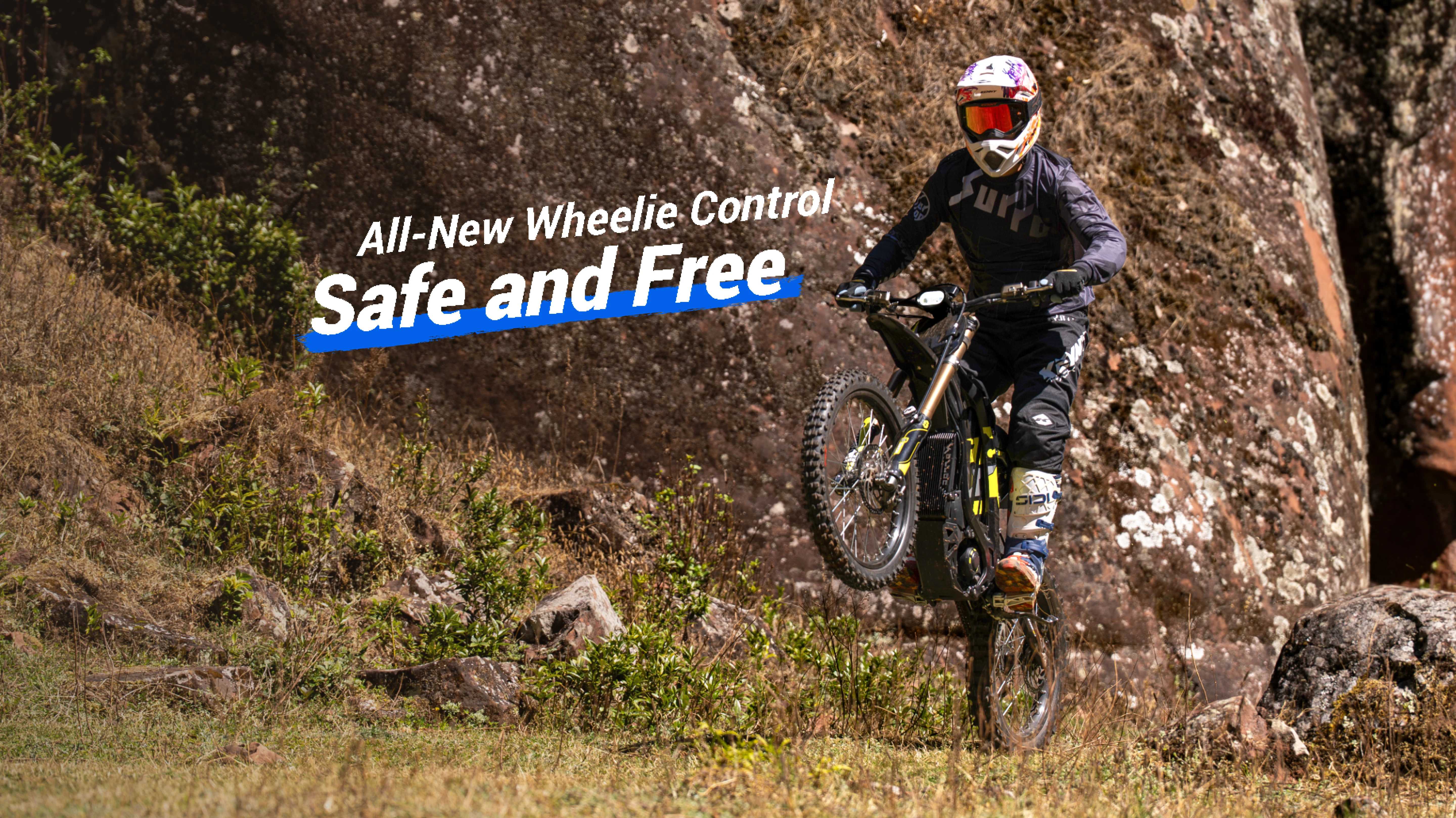 All-New Wheelie Control Safe and Free