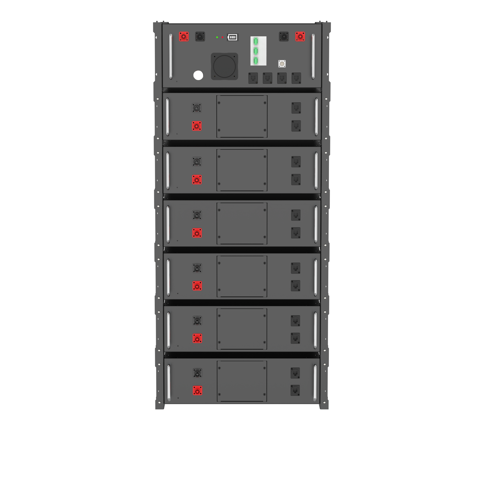 High-voltage rack energy storage battery series
