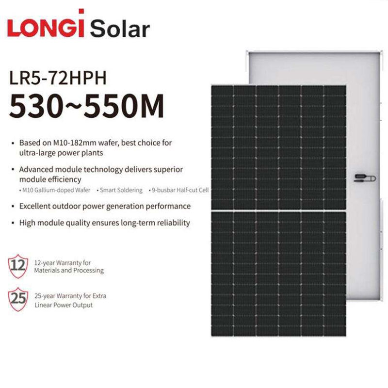 Longi Photovoltaic Panel 550W
