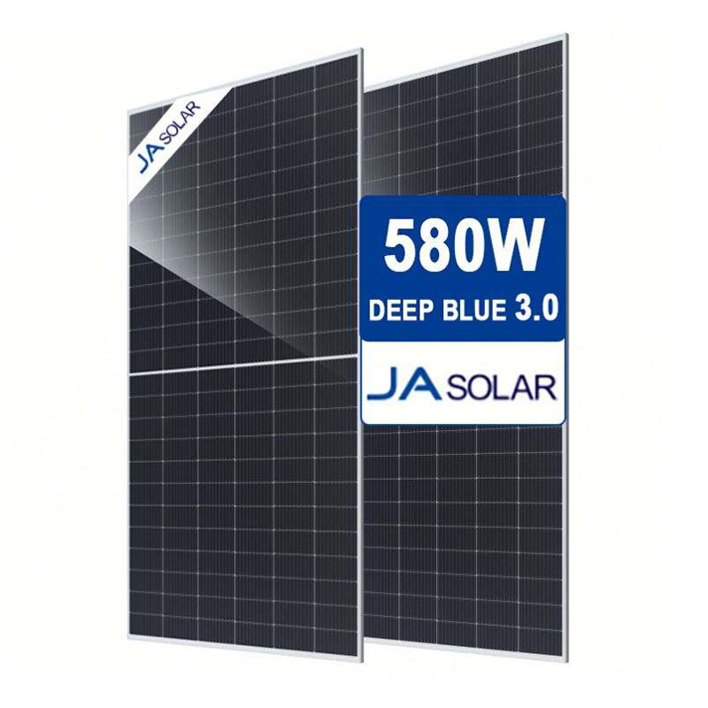 JA P-type double-sided 580W solar panel