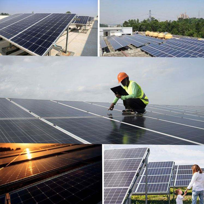 JA P-type double-sided 580W solar panel