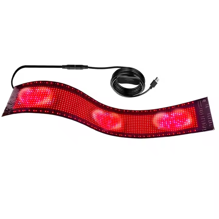 LED Logo Pixel Panel Night Light Flexible LED Display Car LED Matrix Panel DIY Programmable Scroll