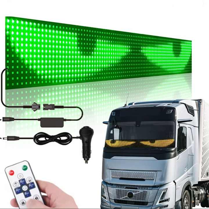 KL-C1  LED flexible screens for large trucks or vans