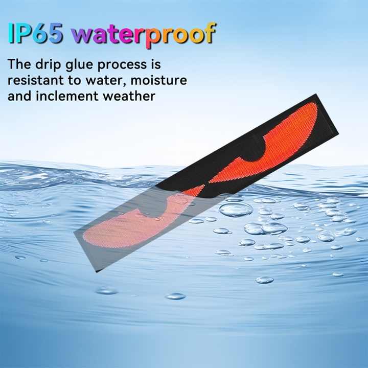 KL-C1  LED flexible screens for large trucks or vans