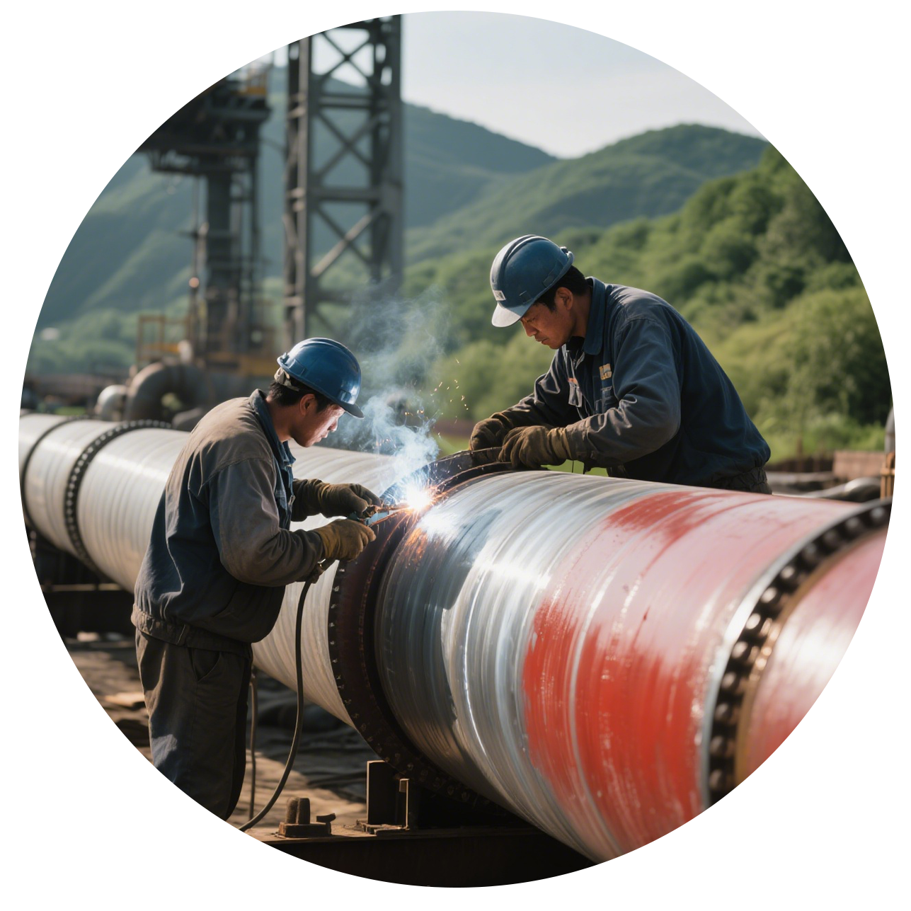 绘制钢铁工厂图