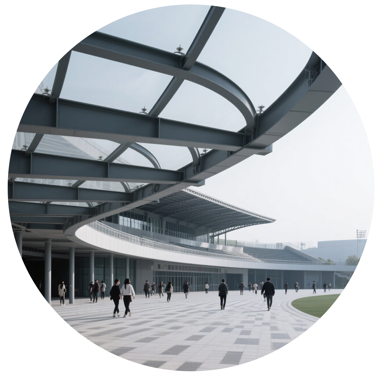 绘制钢铁工厂图