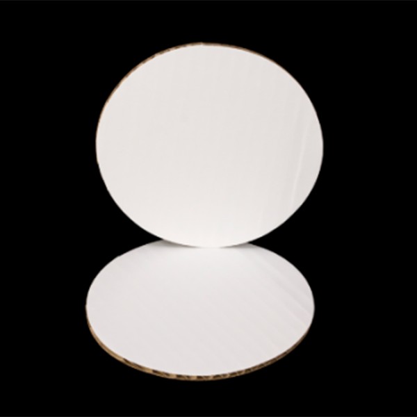 5-inch Round white Card Board