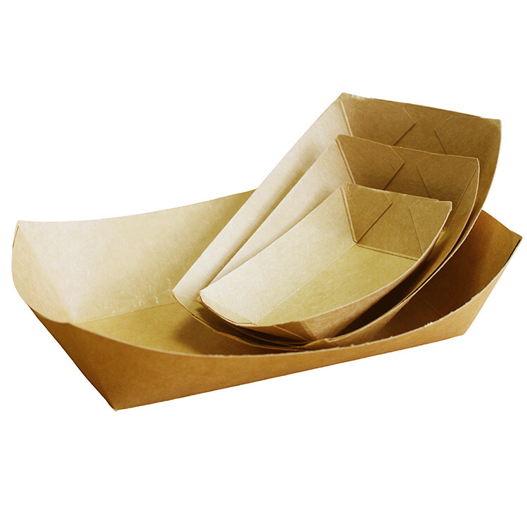 Kraft paper boat box