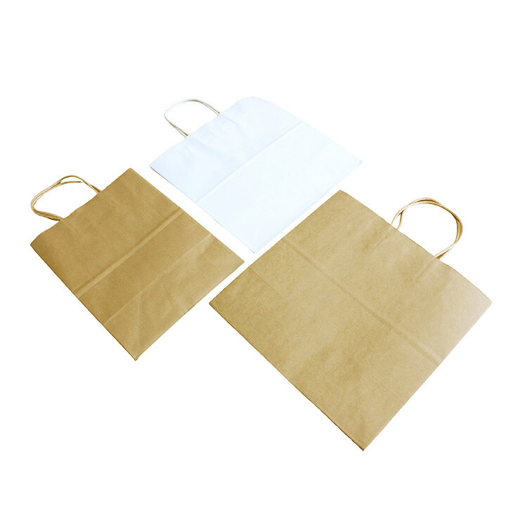 Kraft paper shopping bags