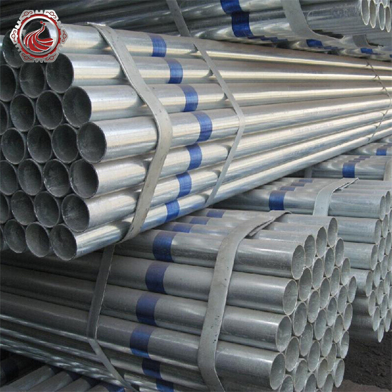  ST37-2 Galvanized Steel Round Pipe