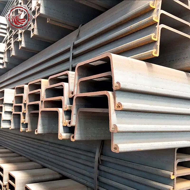 A53 Gr.A A656 Gr.50 U-Shaped Steel Sheet Pile