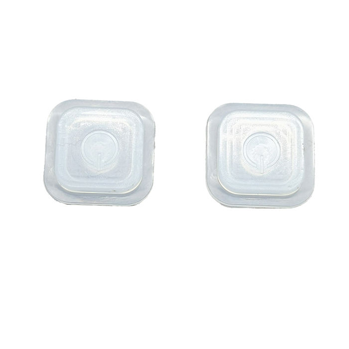 Customized transparent silicone keyboard and transparent rubber cover with high-precision molded keys and covers OEM factory