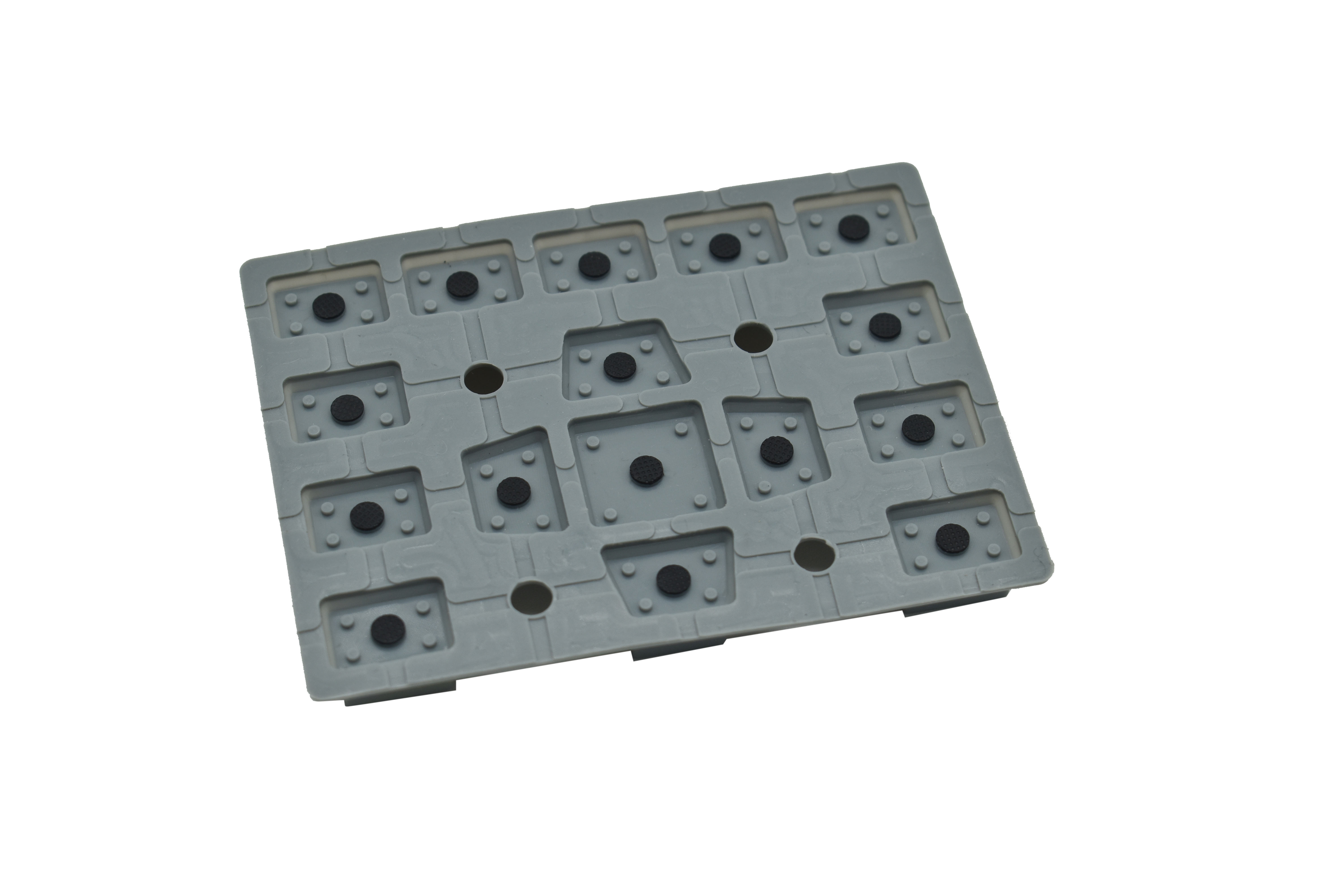 Customized oil resistant silicone button screen printing silicone button rubber keyboard, suitable for electronic device OEM