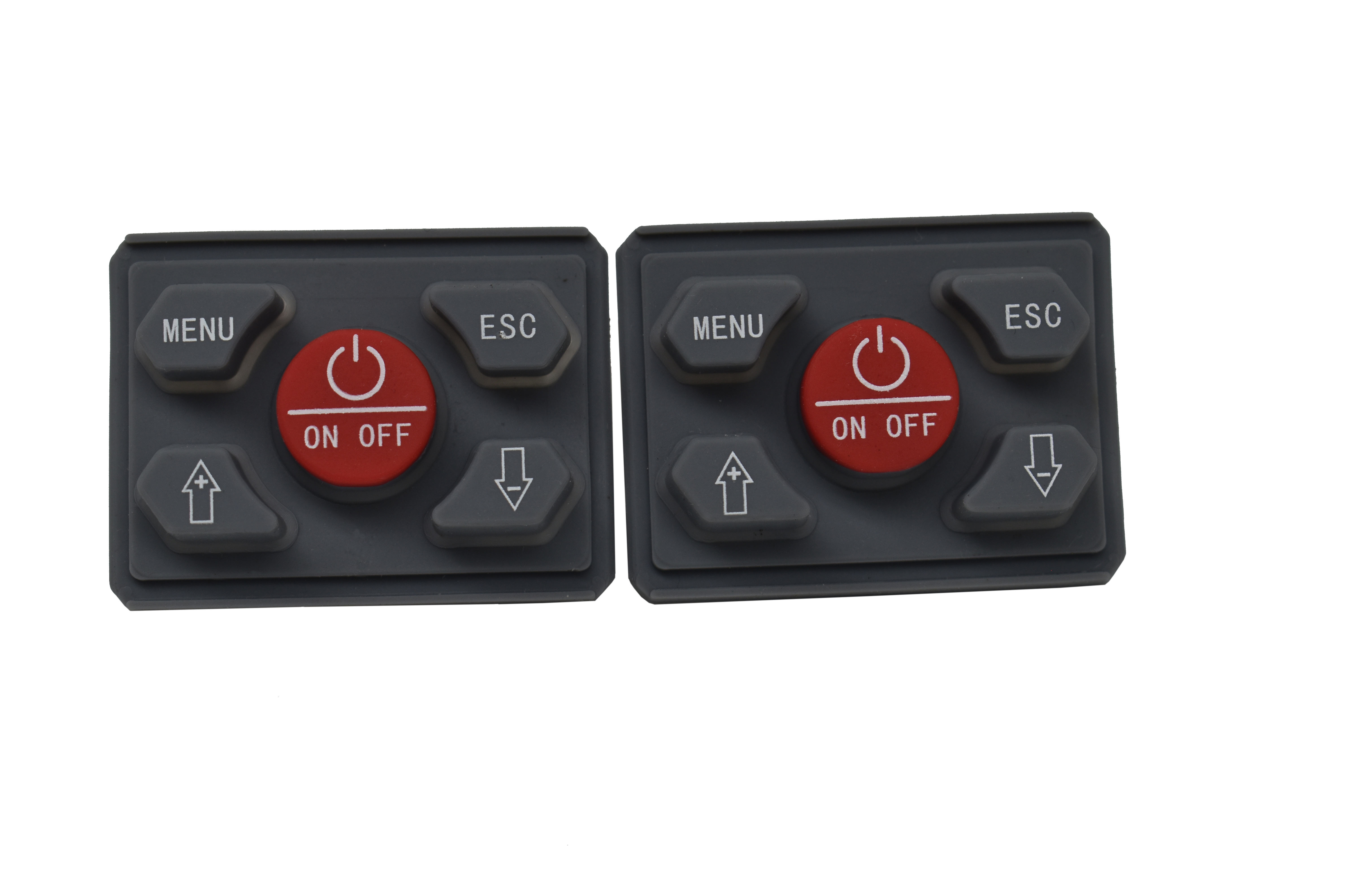 Customized design silicone rubber keyboard screen printed conductive key pad, suitable for electronic device accessories