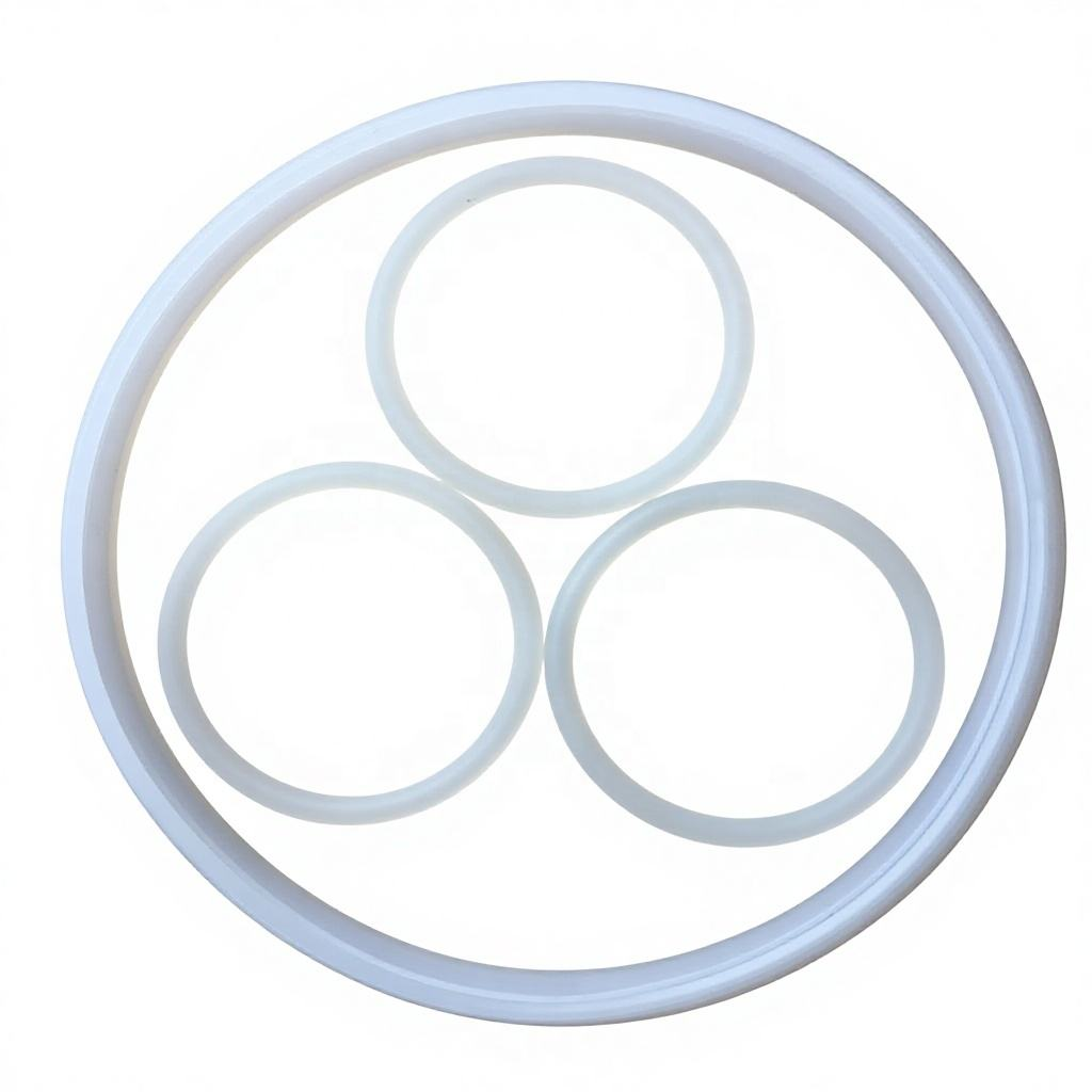 OEM ODM Silicone O-ring Heat resistant Gasket Silicone Seal LED Lamp Waterproof Seal Ring Lighting Fixture