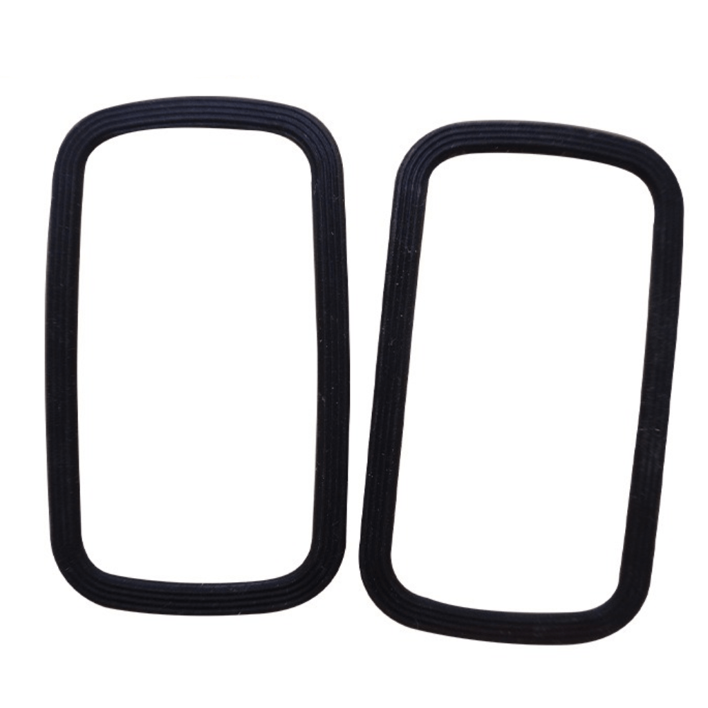 Customized IP67 waterproof and UV resistant rectangular silicone rubber gasket, suitable for outdoor floodlights with a temperature range of -40 to+200 ℃