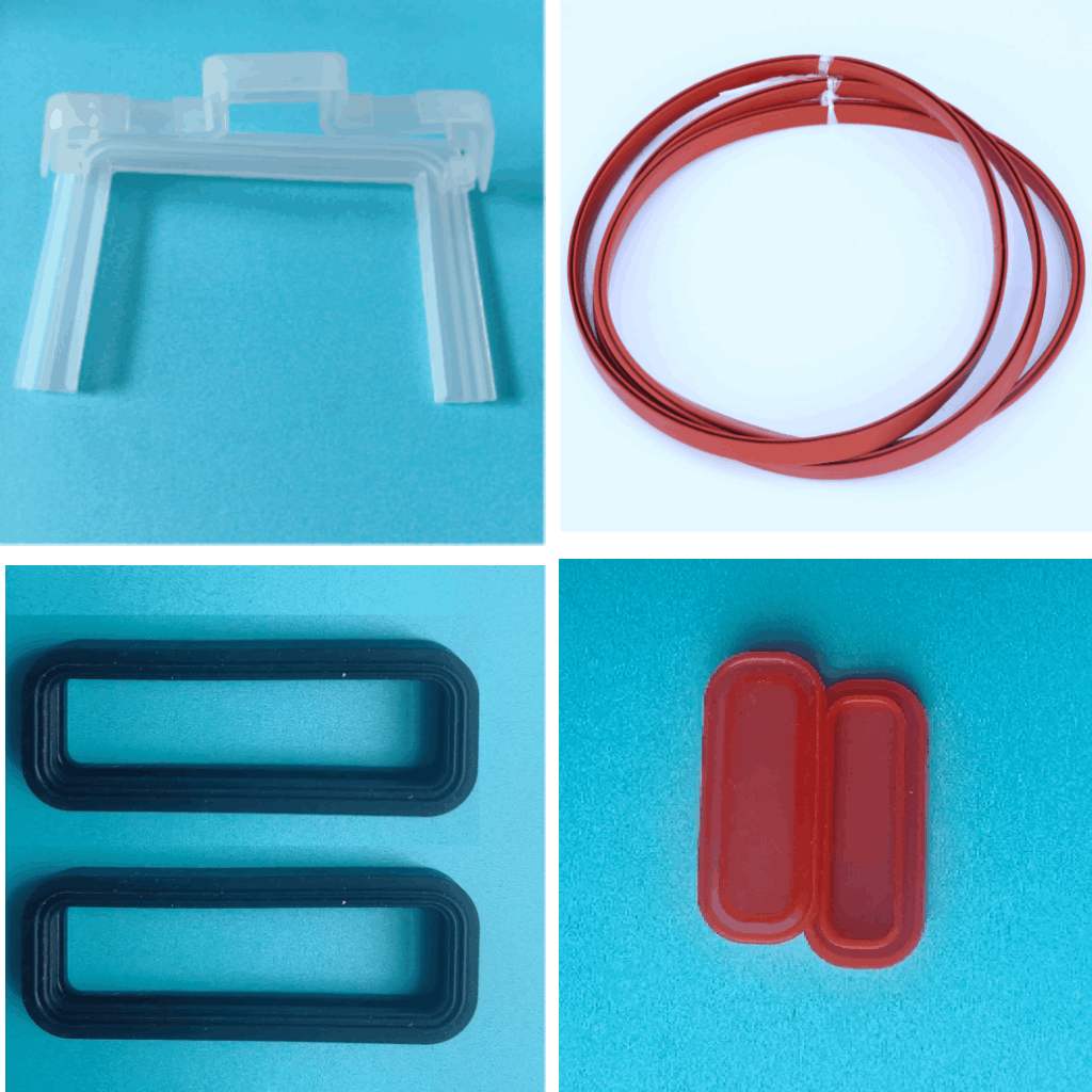 Customized silicone rubber gasket seal, suitable for outdoor LED lighting IP67 waterproof lampshade high/low light type