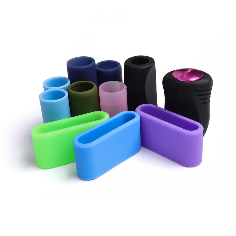 Customized shape high temperature resistant silicone sleeve, silicone plug sealing and anti-collision protective sleeve product