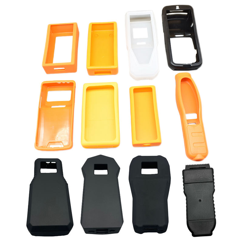 Shockproof silicone protective cover for digital instruments, waterproof and dustproof silicone cover for industrial use