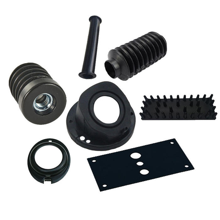 Corrosion resistant and heat-resistant rubber dust cover special-shaped parts for automotive rubber products
