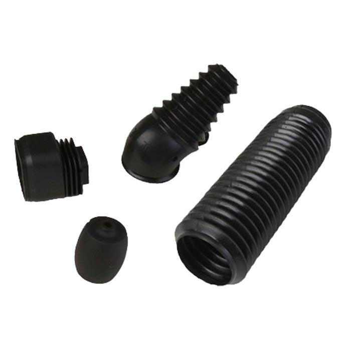 Corrosion resistant and heat-resistant rubber dust cover special-shaped parts for automotive rubber products