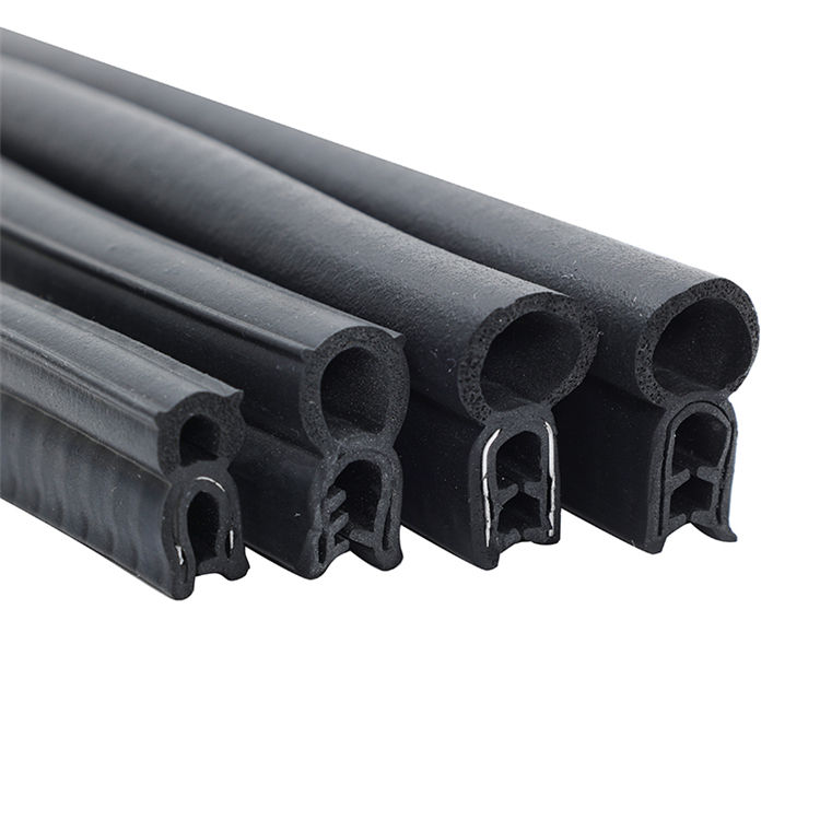 EPDM rubber sealing strip for car doors, providing welding and cutting services, used for weather resistance at the bottom of cars