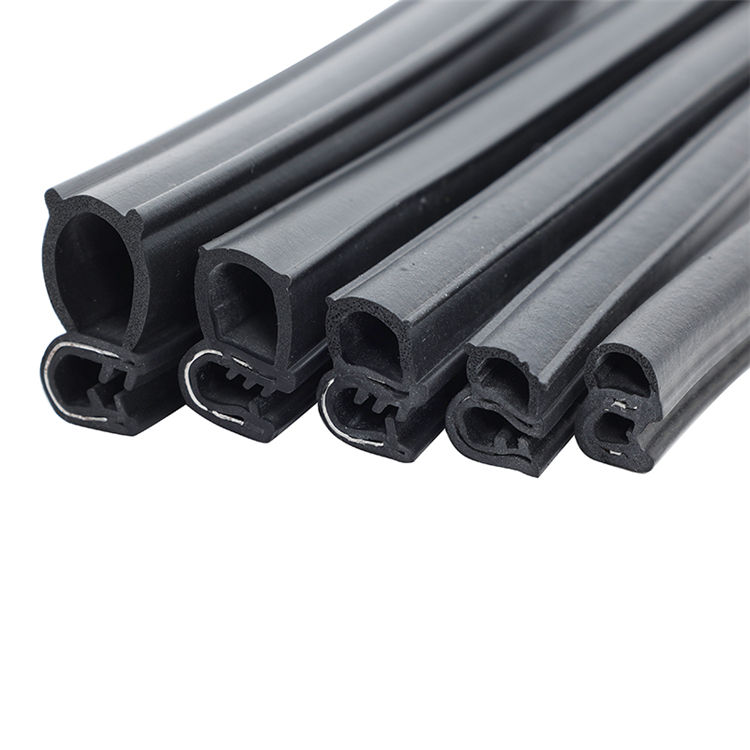 EPDM rubber sealing strip for car doors, providing welding and cutting services, used for weather resistance at the bottom of cars
