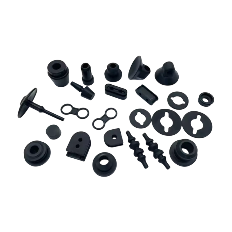 High precision molded seal cutting service strip options NBR EPDM FKM rubber cushion pads automotive hydraulic shock absorbers
